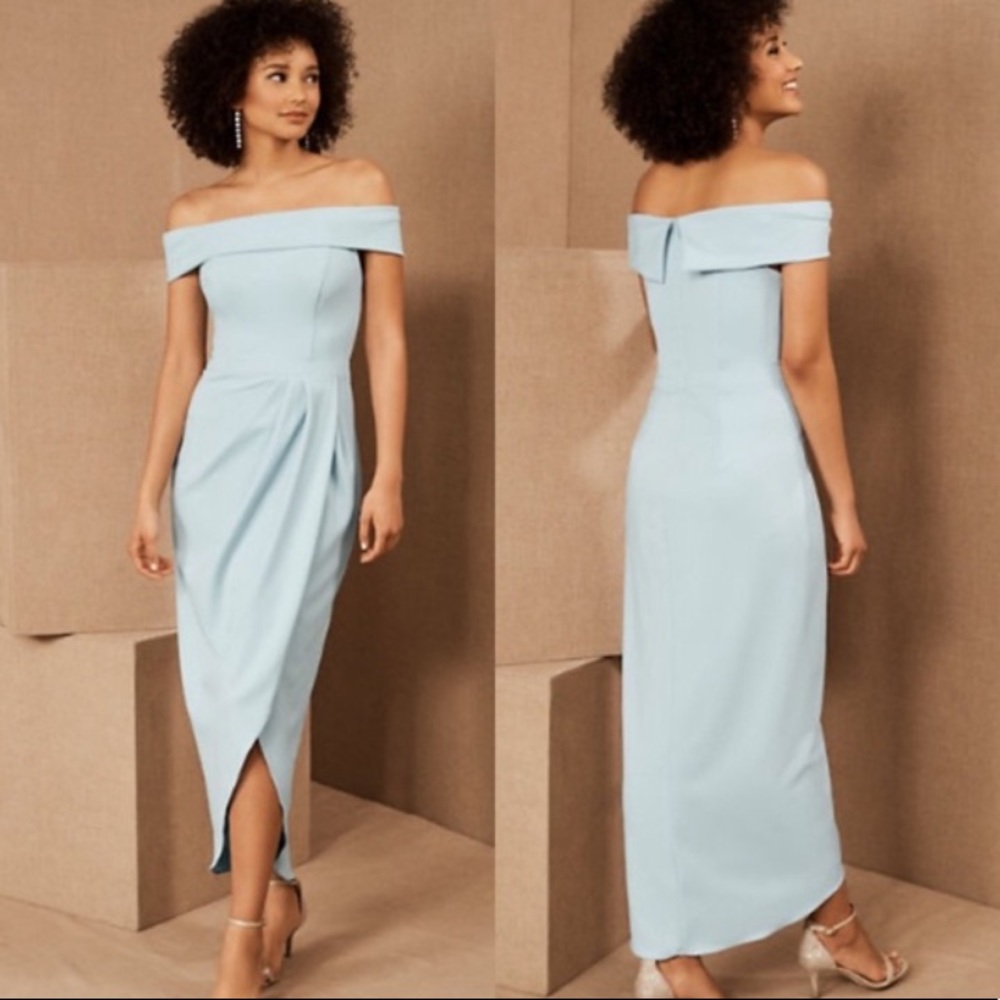 Anthropologie BHDLN NWT Thompson Dress Light Blue Size 2